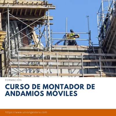 Curso montador de andamios móviles