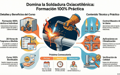 Curso de Soldadura Oxiacetilénica: domina el Oficio en 20h