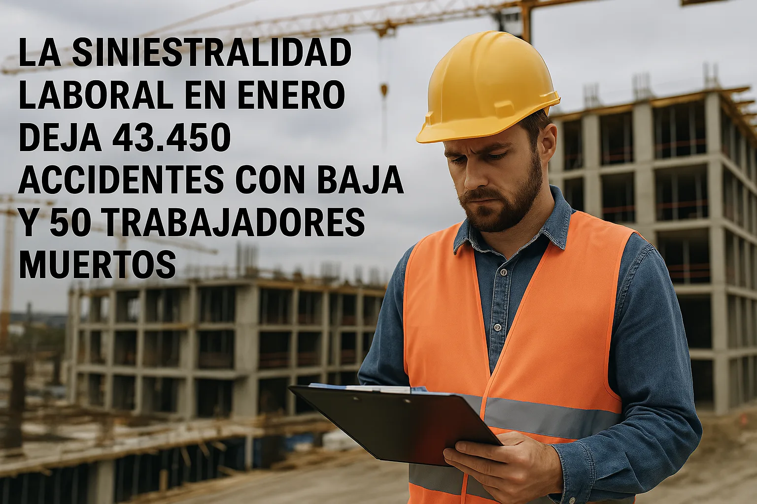 Siniestralidad Laboral en Enero 2025