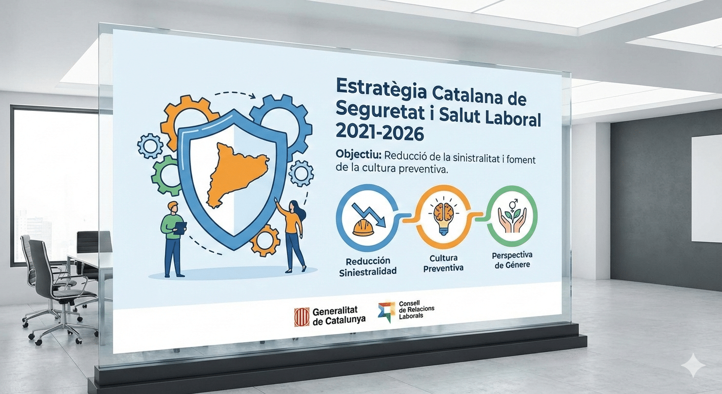 Seguridad y Salud Laboral Cataluña Estrategia 2021-2026 🛡️