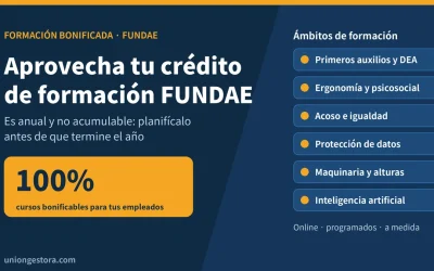 Crédito de formación FUNDAE: aprovéchalo antes de que termine el año